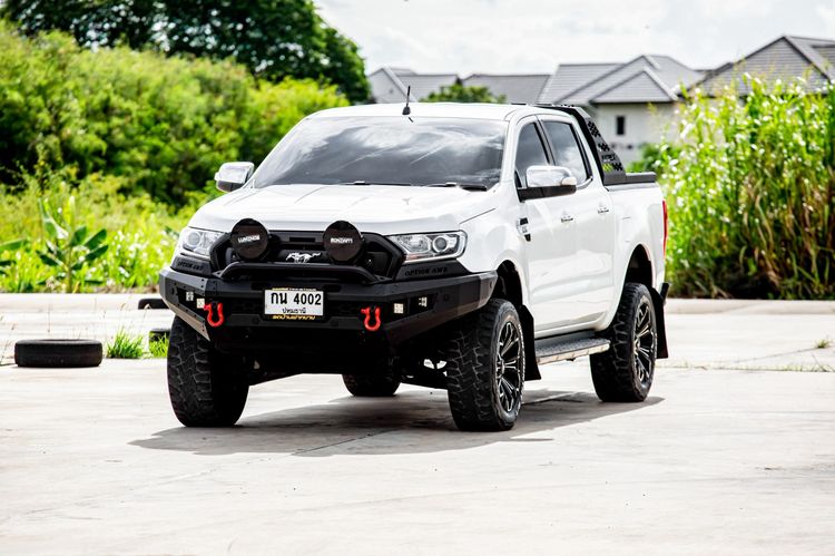 Ford Ranger 2016 2.2 Hi-Rider XLT Pickup ดีเซล ไม่ติดแก๊ส เกียร์อัตโนมัติ ขาว