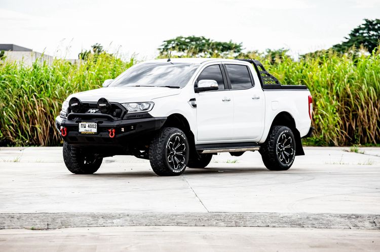 Ford Ranger 2016 2.2 Hi-Rider XLT Pickup ดีเซล ไม่ติดแก๊ส เกียร์อัตโนมัติ ขาว รูปที่ 3