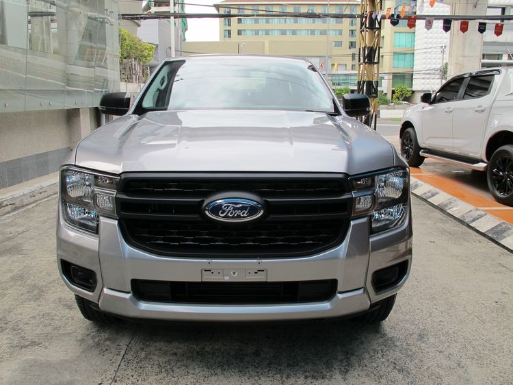 Ford Ranger 2024 2.0 Turbo Hi-Rider XL+ Pickup ดีเซล ไม่ติดแก๊ส เกียร์ธรรมดา เทา รูปที่ 3