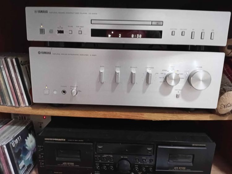 ลำโพงแยกชิ้น และซับวูฟเฟอร์ เครื่องเสียงไฮไฟ Int.amp Yamaha A-S301 ไฟ 100