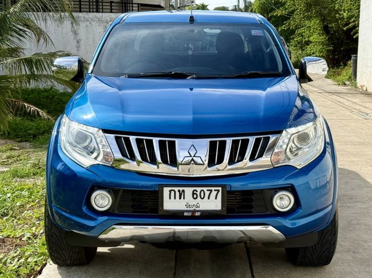 รถ Mitsubishi Triton All New Double Cab 2.4 GLS Ltd Plus สี น้ำเงิน