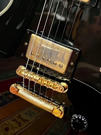 ขายกีต้าร์ไฟฟ้า Burny les Paul custom สีดำ รูปที่ 10