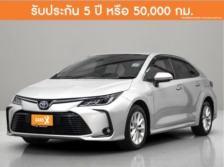 รถ Toyota Altis 1.8 Hybrid Smart สี บรอนซ์เงิน