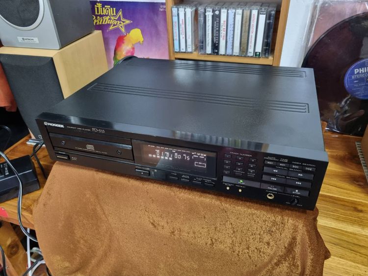 PIONEER PD-515  เป็นเครื่องเล่นซีดีรุ่นคลาสสิก ที่ให้เสียงดีมากครับ รูปที่ 6