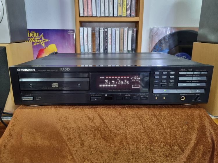 PIONEER PD-515  เป็นเครื่องเล่นซีดีรุ่นคลาสสิก ที่ให้เสียงดีมากครับ รูปที่ 2
