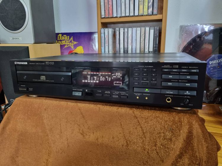 PIONEER PD-515  เป็นเครื่องเล่นซีดีรุ่นคลาสสิก ที่ให้เสียงดีมากครับ รูปที่ 4