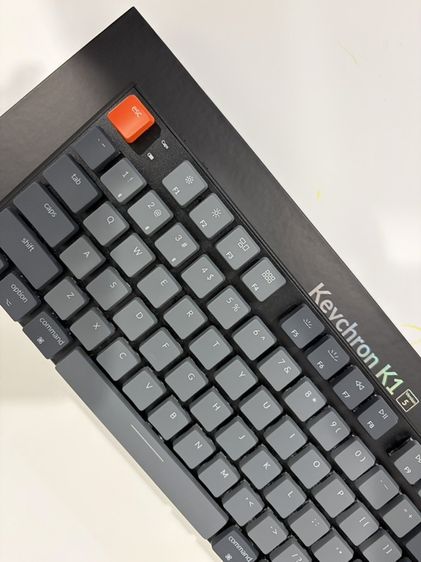 Keychron K1 mechanical keyboard สภาพนางฟ้า
