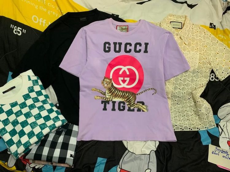 โอเวอร์เชิ้ต EU 41.5 อื่นๆ แขนสั้น gucci