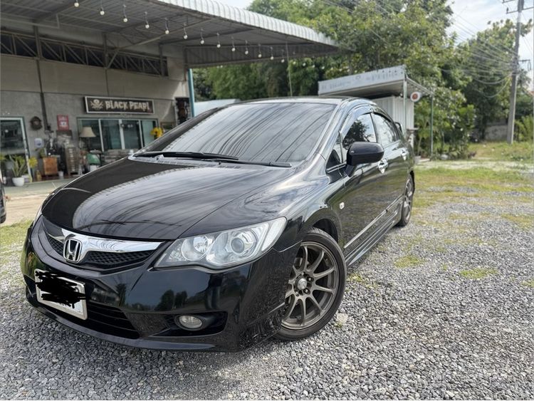 รถ Honda Civic 1.8 E i-VTEC สี ดำ