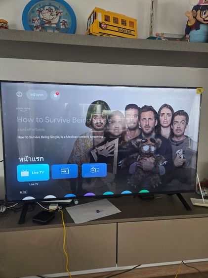 โตชิบ้า สมาร์ททีวี 4K 55 นิ้ว build in ลำโพง ซื้อปี 24 รูปที่ 2