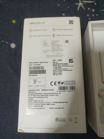 OPPO a74 5g ram 6 + 6 GB rom 128 ราคา 2,850 บาท รูปที่ 5