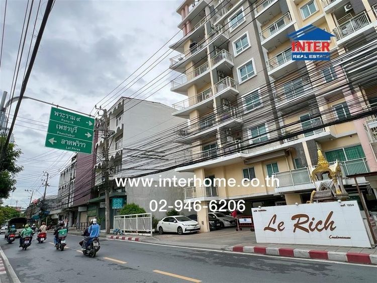คอนโดมิเนียม 35.31 ตร.ม. เลอริช รัชดา-สุทธิสาร ซอยถนอมจิต ถนนรัชดาภิเษก ถนนสุทธิสารวินิจฉัย เขตดินแดง กรุงเทพมหานคร