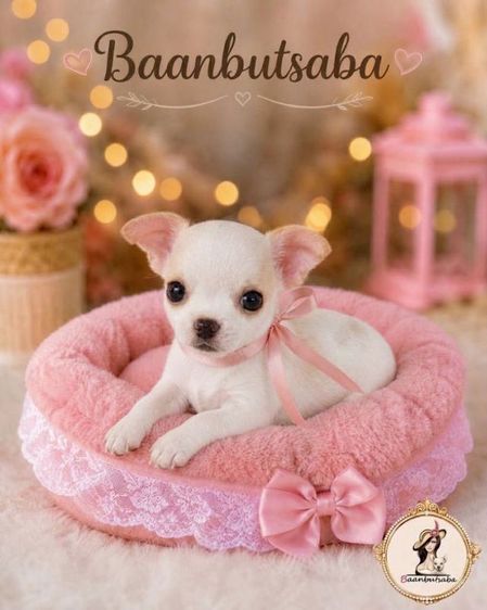 Baanbutsaba(ชิวาวาสีขาว) รูปที่ 2
