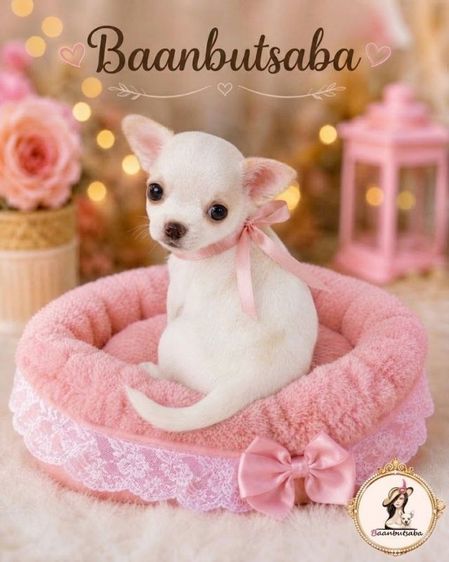 Baanbutsaba(ชิวาวาสีขาว) รูปที่ 3