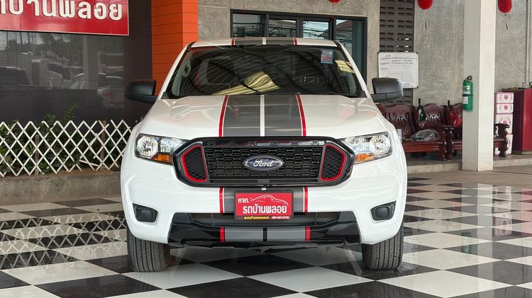 Ford Ranger 2022 2.2 XL Pickup ดีเซล ไม่ติดแก๊ส เกียร์ธรรมดา ขาว รูปที่ 2
