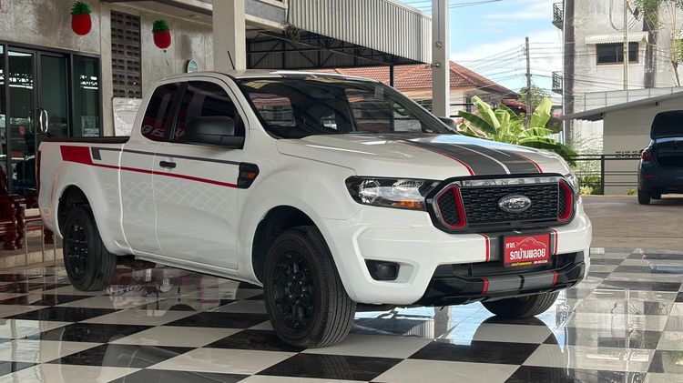 Ford Ranger 2022 2.2 XL Pickup ดีเซล ไม่ติดแก๊ส เกียร์ธรรมดา ขาว รูปที่ 3