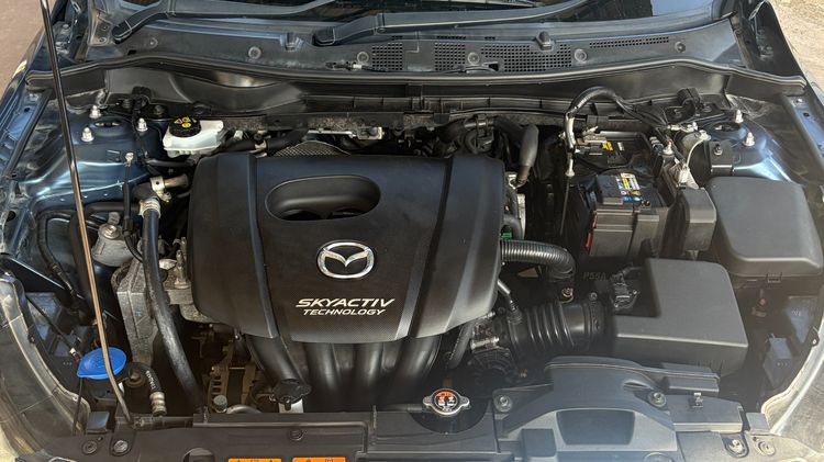 Mazda Mazda 2 2019 1.3 High Connect Sedan เบนซิน ไม่ติดแก๊ส เกียร์อัตโนมัติ น้ำเงิน รูปที่ 3