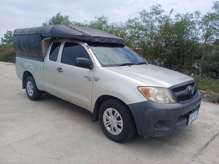 Toyota Hilux Vigo 2007 2.5 J Pickup ดีเซล ไม่ติดแก๊ส เทา