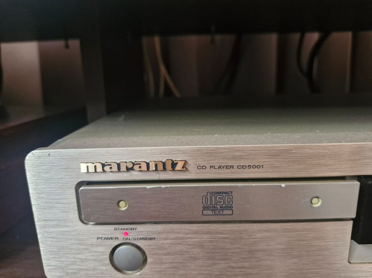 INT AMP LUXMAN L-500. MARANTZ CD5001 รูปที่ 6