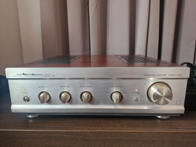 INT AMP LUXMAN L-500. MARANTZ CD5001 รูปที่ 8