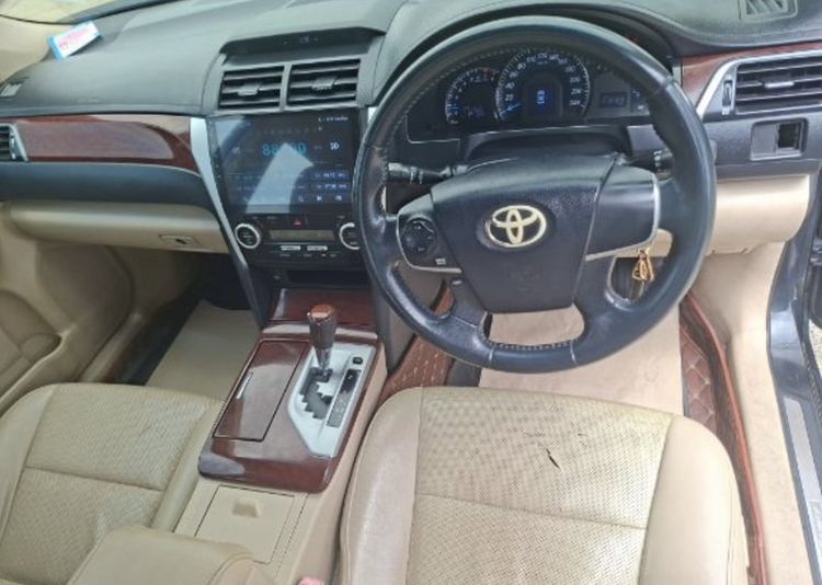 Toyota Camry 2014 2.0 G Sedan เบนซิน ไม่ติดแก๊ส เกียร์อัตโนมัติ ดำ รูปที่ 3