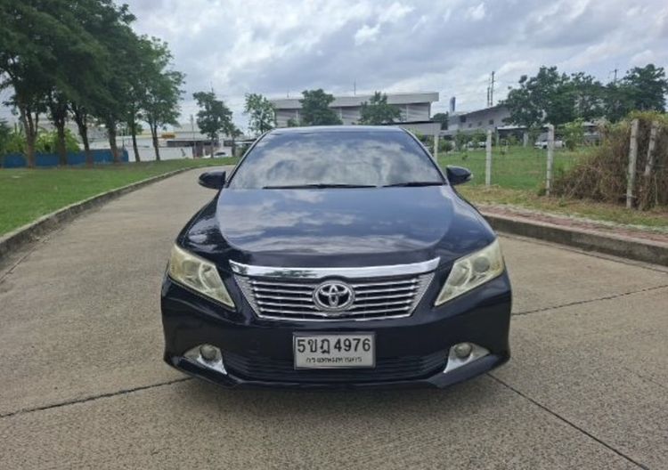 Toyota Camry 2014 2.0 G Sedan เบนซิน ไม่ติดแก๊ส เกียร์อัตโนมัติ ดำ รูปที่ 2