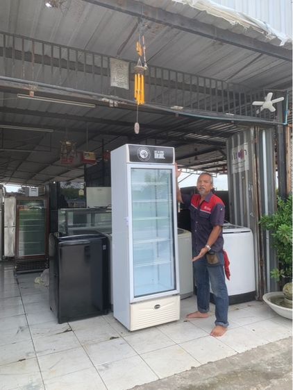 ขายตู้แช่น้ำดื่มหนึ่งประตูขนาด 15 คิวสภาพสวยพร้อมใช้งาน 6990 บาท