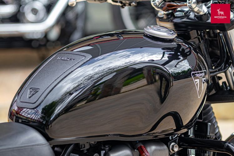 Triumph SpeedTwin900 Euro5 ปี2023 สีดำ เจ้าของเดียว วิ่ง19,000km. รูปที่ 15