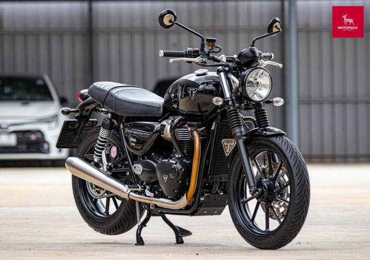 รุ่นอื่นๆ Triumph SpeedTwin900 Euro5 ปี2023 สีดำ เจ้าของเดียว วิ่ง19,000km.