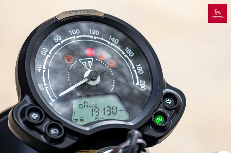 Triumph SpeedTwin900 Euro5 ปี2023 สีดำ เจ้าของเดียว วิ่ง19,000km. รูปที่ 5