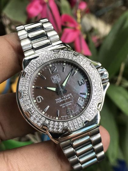 Tag Heuer F1 Quartz Diamond 120  Brown MOP Dail WAC1217 (Boy Size)🇨🇭 รูปที่ 3
