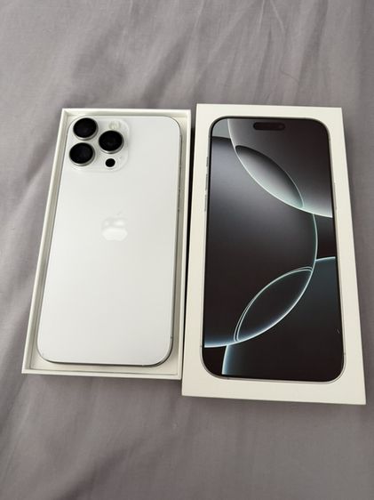 iPhone 16 Pro Max 256GB สี White Titanium รูปที่ 2