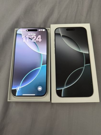 iPhone 16 Pro Max 256GB สี White Titanium