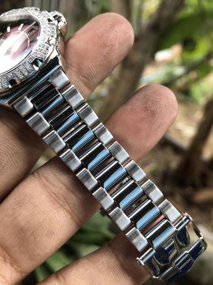 Tag Heuer F1 Quartz Diamond Bezel Dark Purple Dail WAH121B🇨🇭🇨🇭 รูปที่ 11