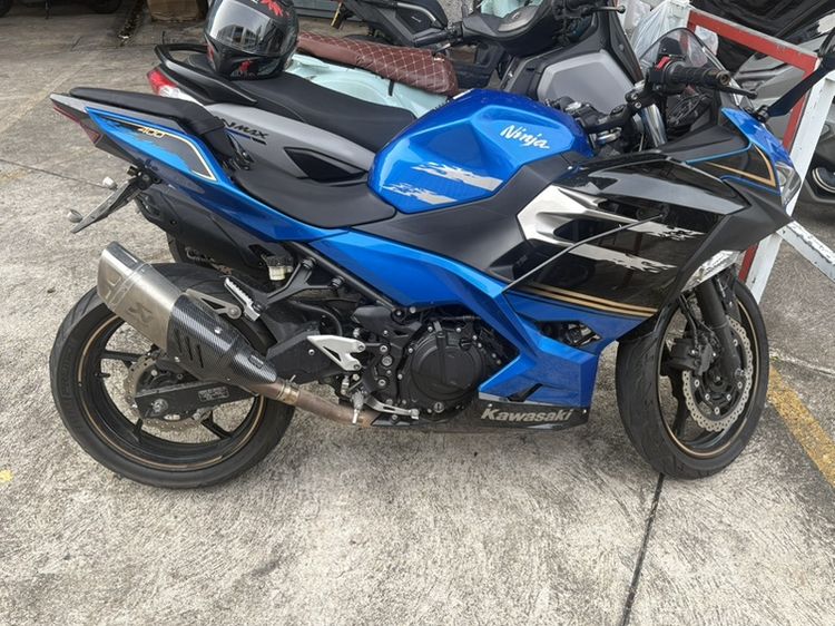 kawazaki ninja400 ไมล์น้อย เล่มครบภาษีไม่ขาด รูปที่ 2