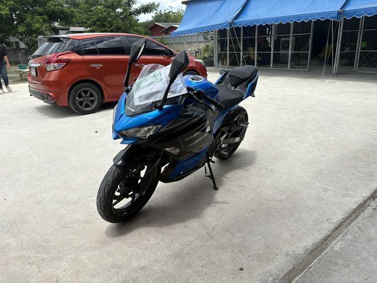 kawazaki ninja400 ไมล์น้อย เล่มครบภาษีไม่ขาด