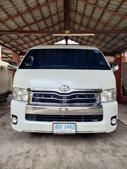 Toyota Ventury 2018 3.0 G Van ดีเซล ไม่ติดแก๊ส เกียร์อัตโนมัติ ขาว