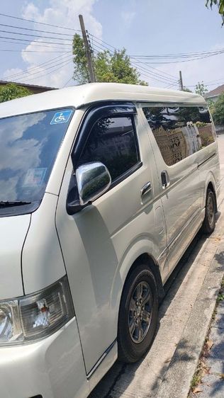 Toyota Ventury 2018 3.0 G Van ดีเซล ไม่ติดแก๊ส เกียร์อัตโนมัติ ขาว รูปที่ 2