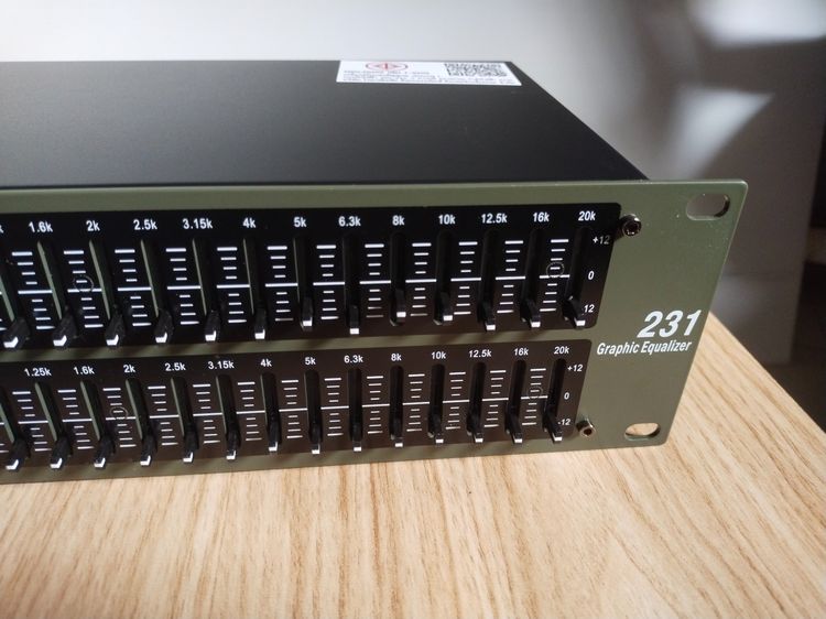 อีควอไรเซอร์  มือสอง สภาพดี (มีกล่อง) TADA รุ่น EQ231 รูปที่ 3