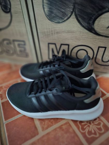 รองเท้าผ้าใบ ผ้าใบ UK 5 | EU 38 | US 6.5 ดำ รองเท้า Adidas ผู้หญิง ของแท้ 38