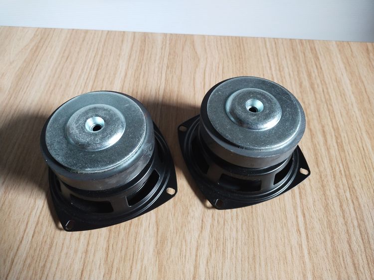 ลำโพงซับวูฟเฟอร์ขนาด 4นิ้ว x2 มือสอง 100w BA-4055B ดอกลำโพง 4 นิ้ว จำนวน 2 ตัว แถม c 100uf 50v 2 ตัง Capacitor Audio grade MUSE ES series รูปที่ 4