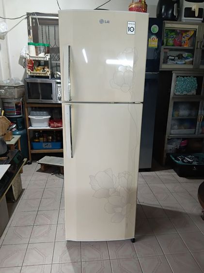 ตู้เย็น 2 ประตู ขายตู้เย็น LG 8.4 คิวใช้ งานเย็นปกติ ไม่เคยซ่อม