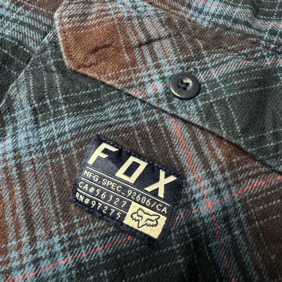 เสื้อเชิ้ต​ Fox Motor Racing Size L รูปที่ 4