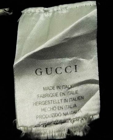 GUCCI Mystic Cat Logo Print T-Shirt Made in Italy รูปที่ 5