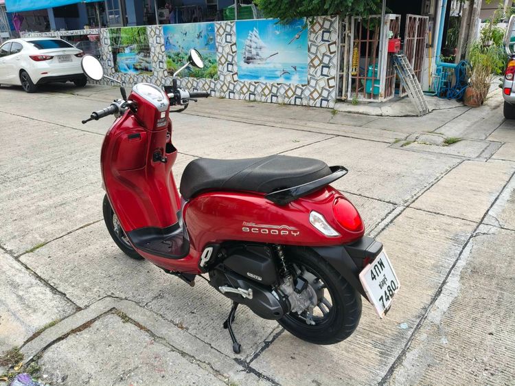 🛵ยังไงก็ขาย SCOOPY-i ปี 67 เครื่องดี สีสวย สตาร์ทมือ วิ่งน้อย8000โล เล่มชุดโอนครบ+เปลี่ยนถ่ายน้ำมันเครื่องฟรี ส่งฟรี 30 กม. รูปที่ 7
