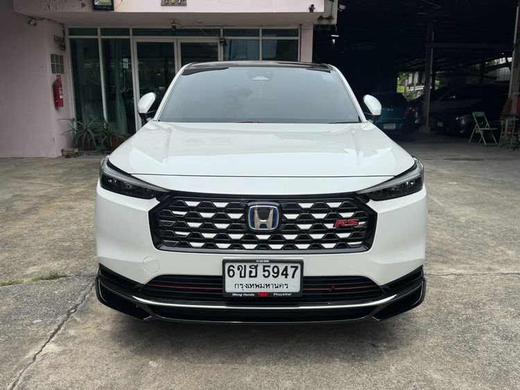 Honda HR-V 2025 1.5 e:HEV RS Utility-car ไฮบริด ไม่ติดแก๊ส เกียร์อัตโนมัติ ขาว รูปที่ 2