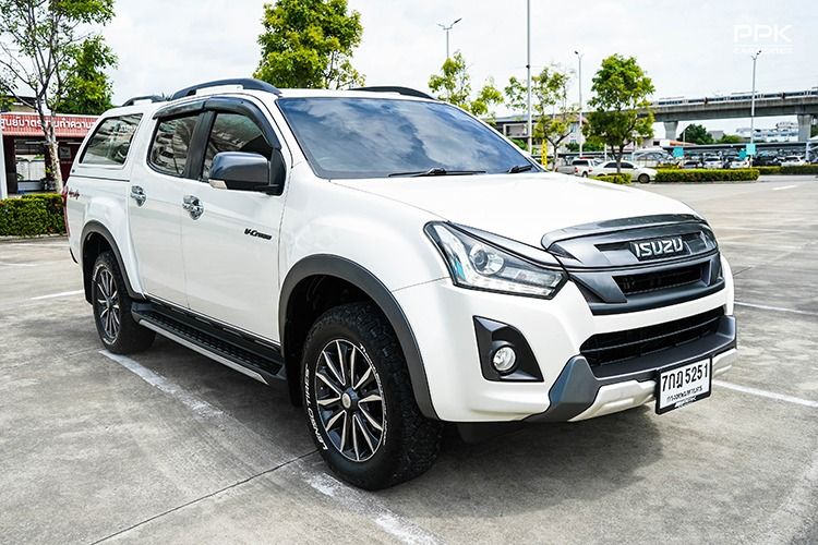 Isuzu D-MAX 2018 3.0 V-Cross Max Z Prestige 4WD Pickup ดีเซล ไม่ติดแก๊ส เกียร์อัตโนมัติ ขาว รูปที่ 3