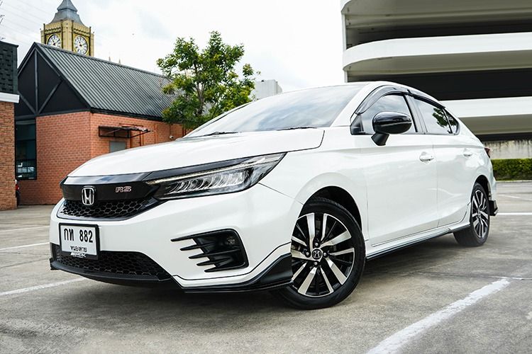 Honda City 2023 1.0 RS Sedan เบนซิน ไม่ติดแก๊ส เกียร์อัตโนมัติ ขาว