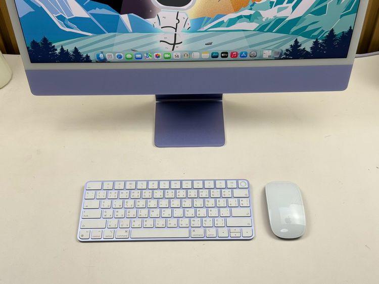 iMac 24-inch M1 2021 Ram8GB SSD512GB Purple รูปที่ 9