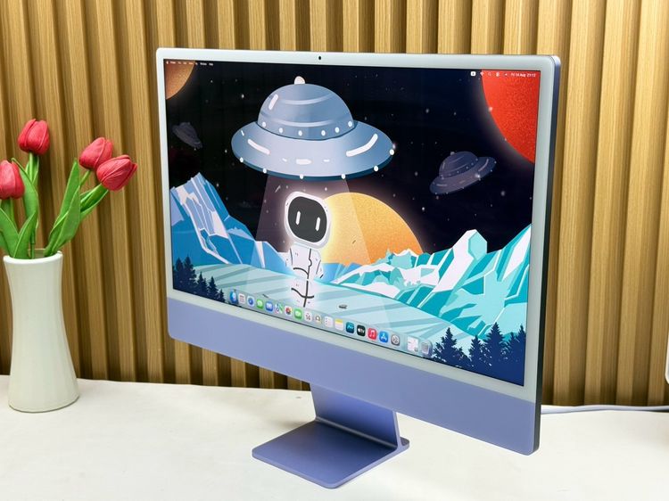 iMac 24-inch M1 2021 Ram8GB SSD512GB Purple รูปที่ 2